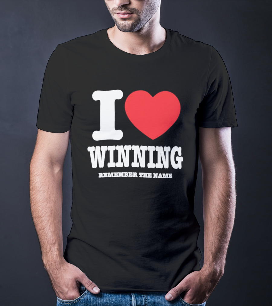 I Love Winning Remember The Name Donovan Ezeiruaku T-Shirt