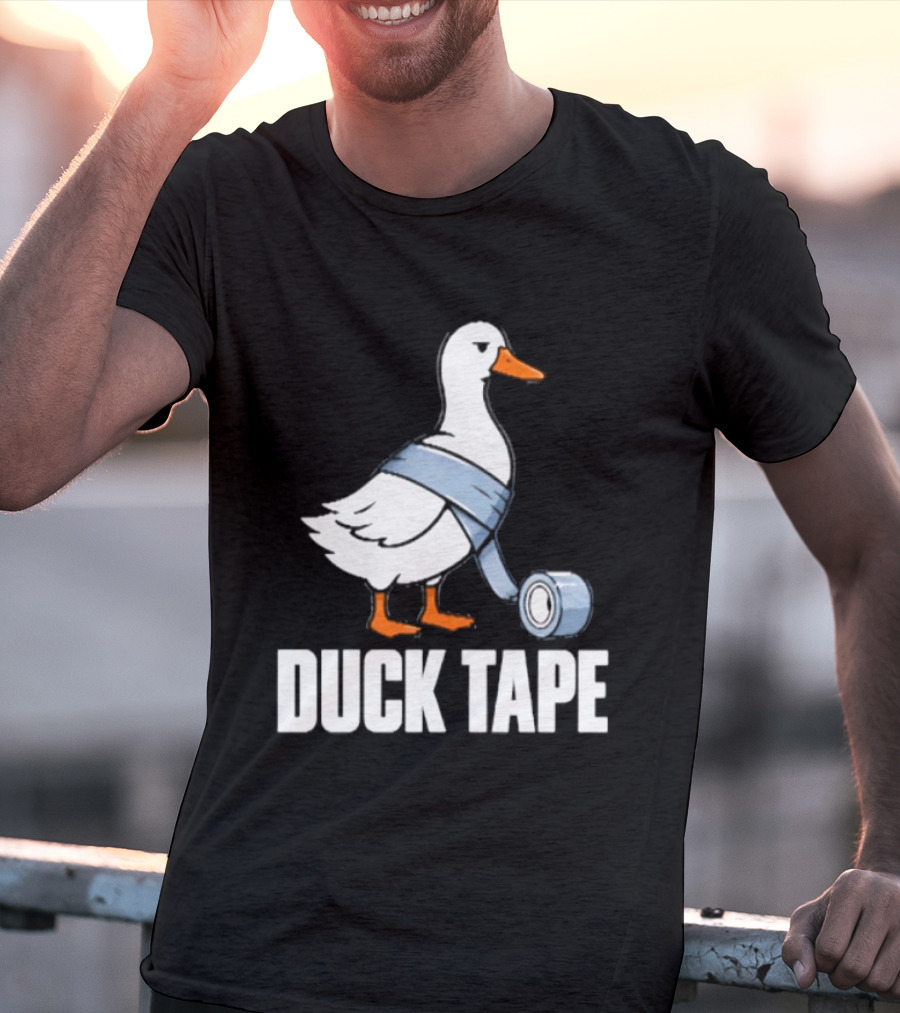 Duck With Tape Roll Duck Tape T-Shirt