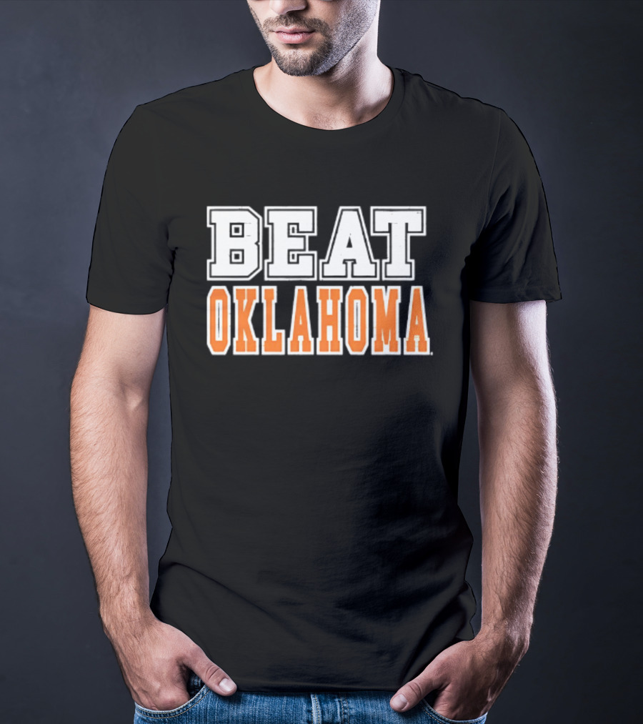 Beat Oklahoma Texas Longhorns NCAA Football Rivalry T-Shirt