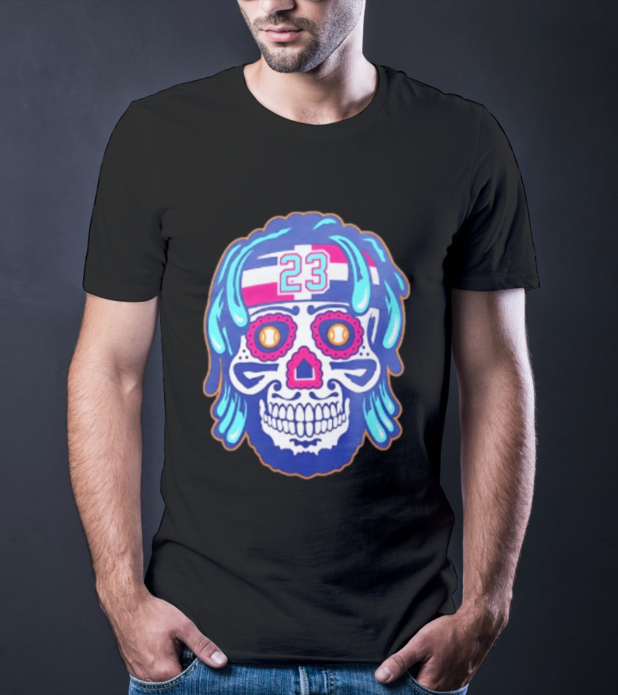 Fernando Tatis Jr. 23 San Diego Padres Sugar Skull T-Shirt