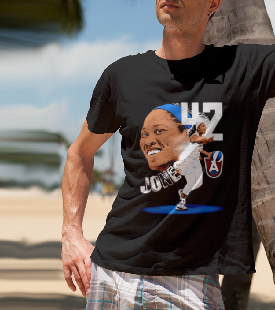 Brionna Jones 42 Atlanta Dream WNBA Basketball Player Sports T-Shirt