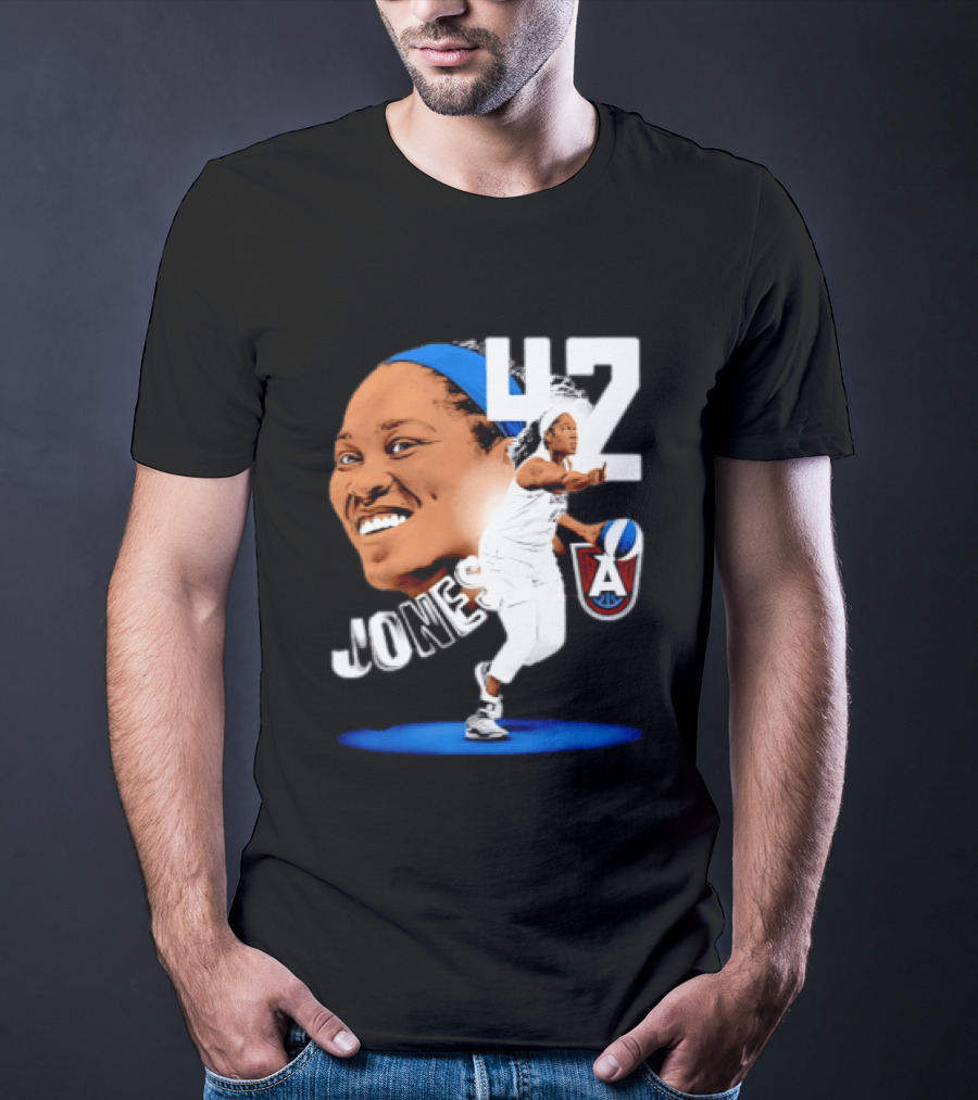 Brionna Jones 42 Atlanta Dream WNBA Basketball Player Sports T-Shirt