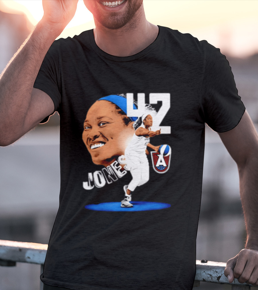 Brionna Jones 42 Atlanta Dream WNBA Basketball Player Sports T-Shirt