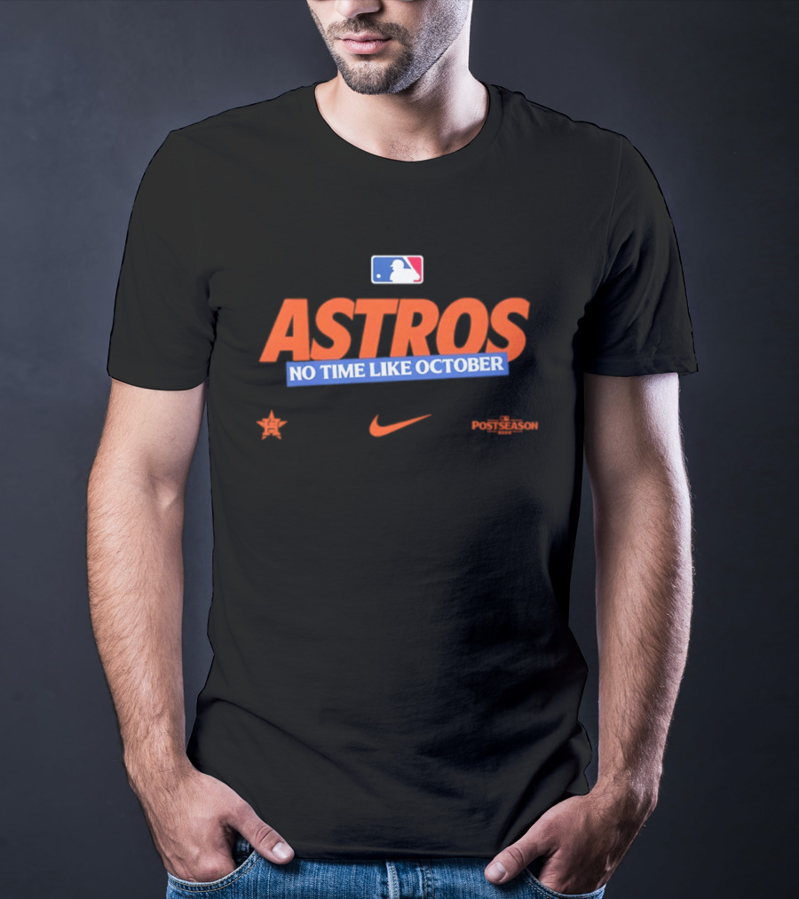 Houston Astros No Time Like October 2026 MLB Postseason Nike MLB T-Shirt
