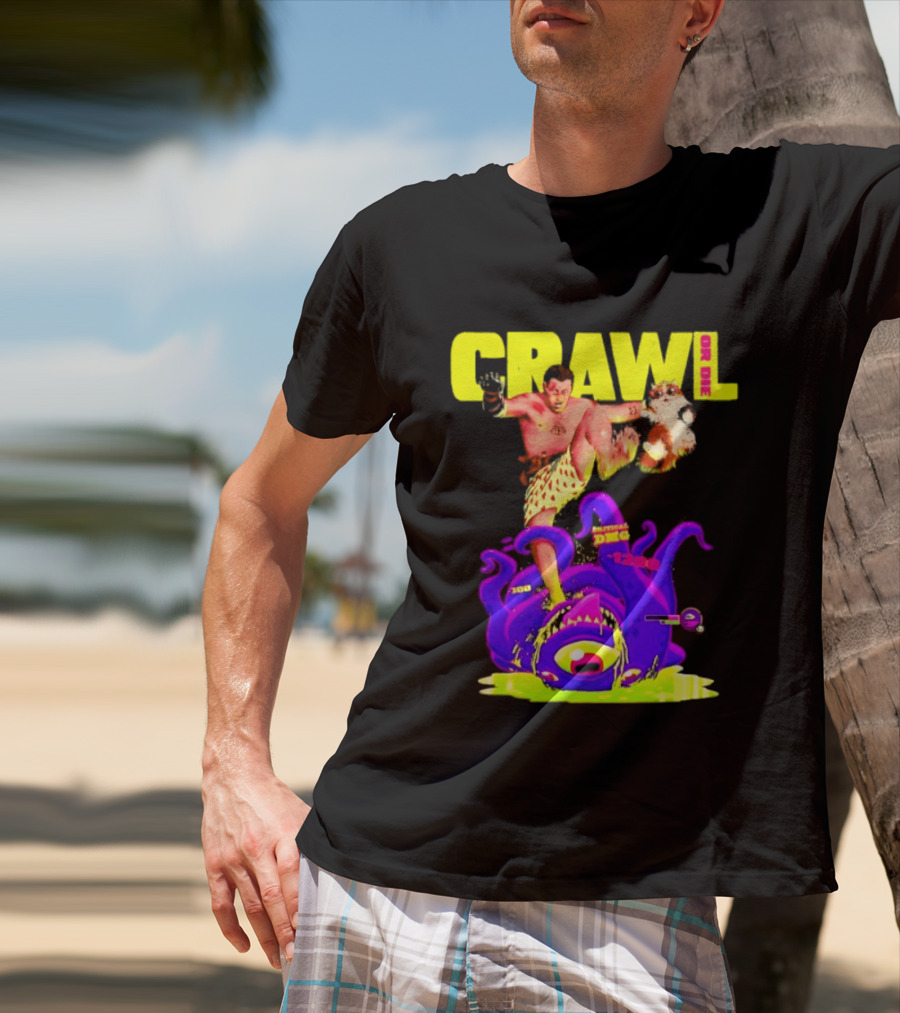 Crawl Or Die Critical Damage RPG Gamer Monster Attack T-Shirt