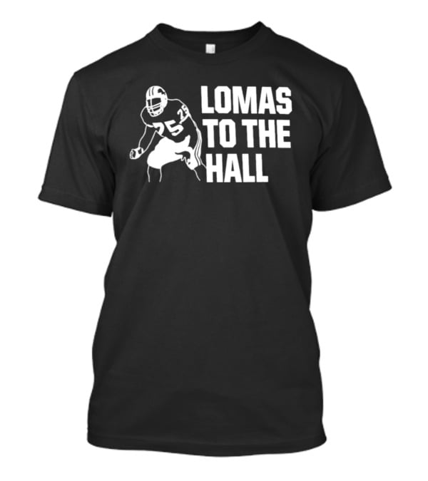 Detroit Lions Lomas Brown Hall Of Fame Campaign T-Shirt
