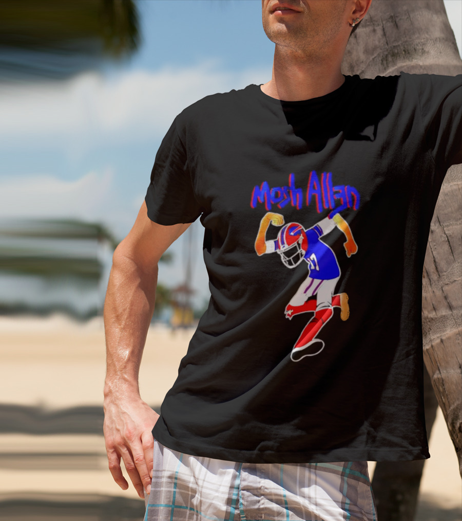 Buffalo Bills Josh Allen Mosh Allen Football Player T-Shirt