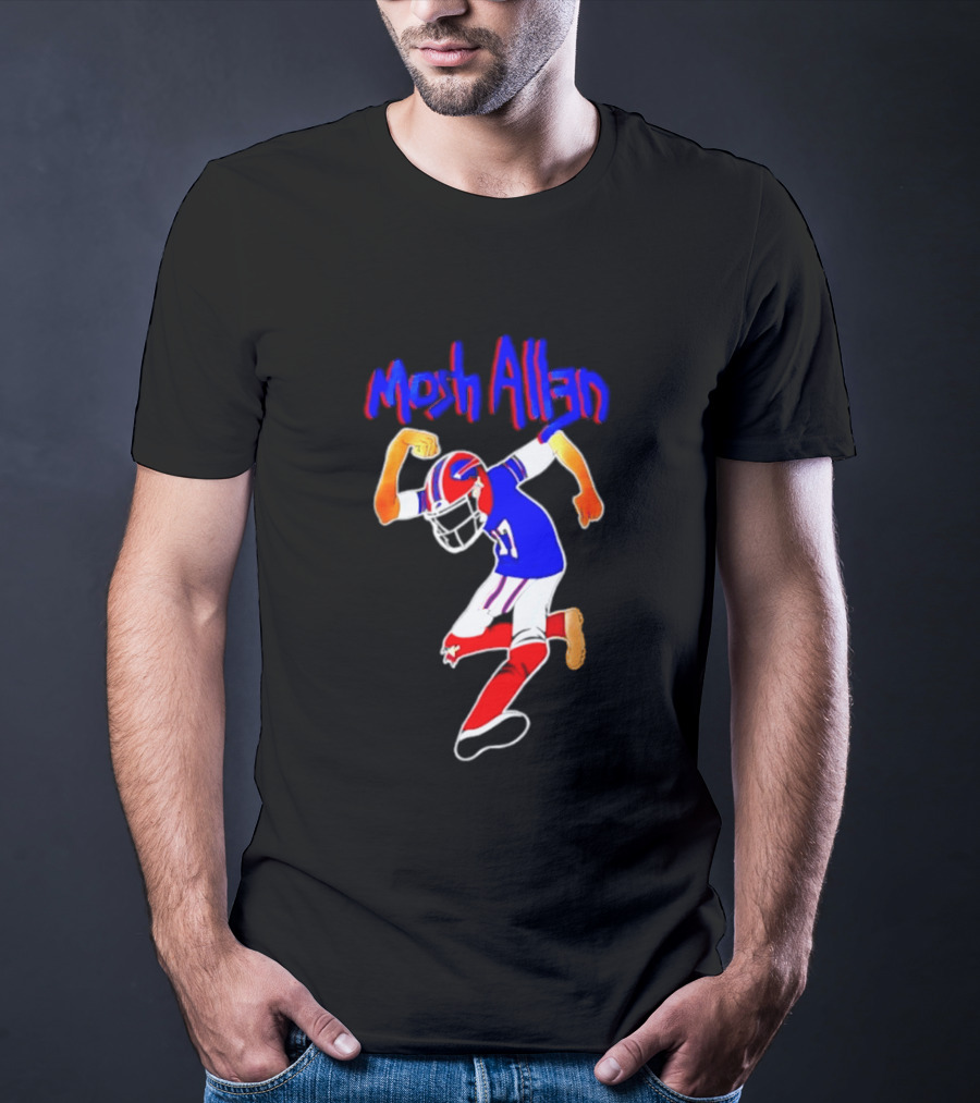 Buffalo Bills Josh Allen Mosh Allen Football Player T-Shirt