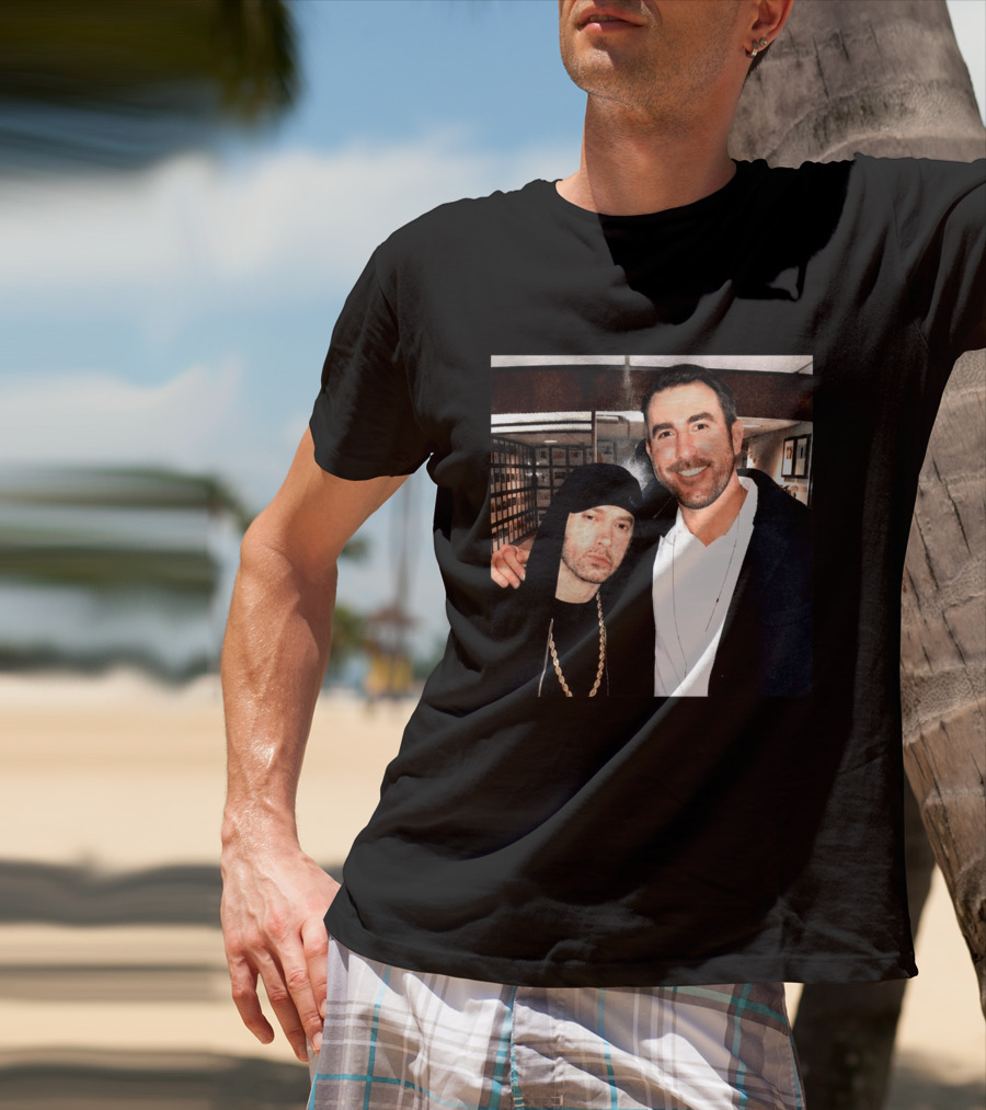 Justin Verlander Eminem Iconic Collaboration Moment T-Shirt