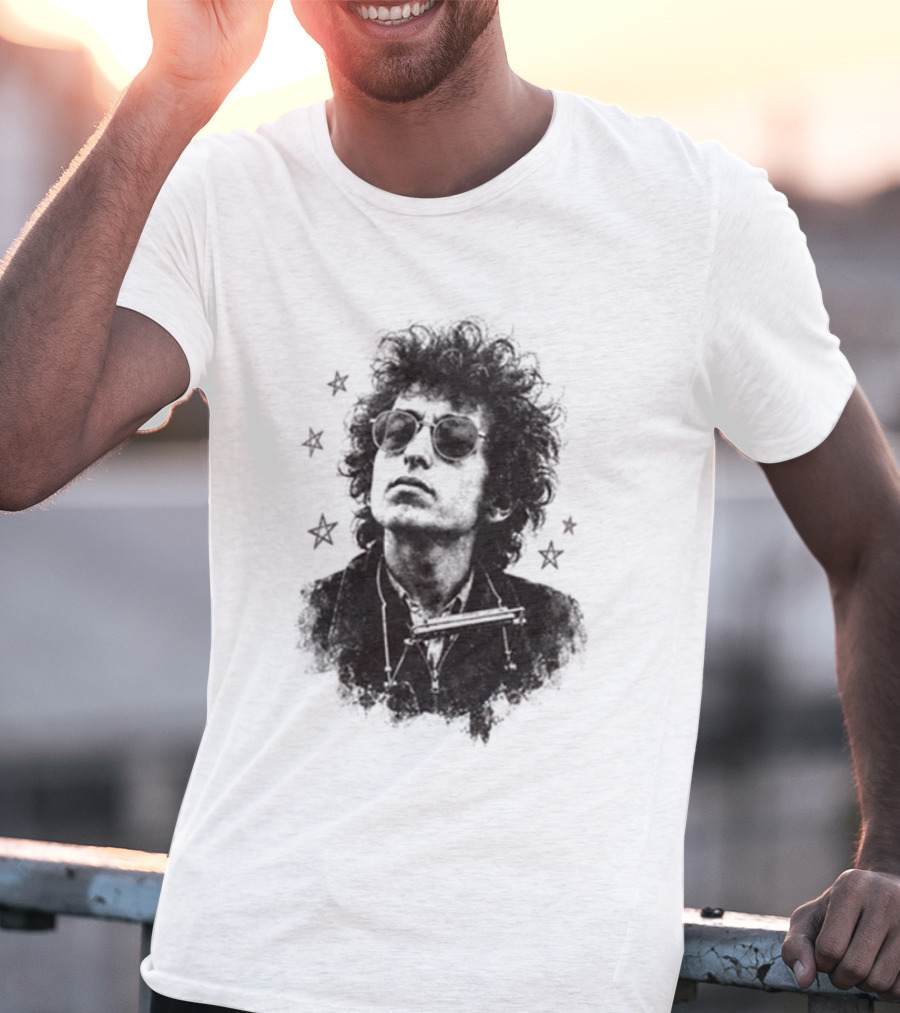 Bob Dylan Cream Disco Ball For Folk Fans Forever Following The Song T-Shirt