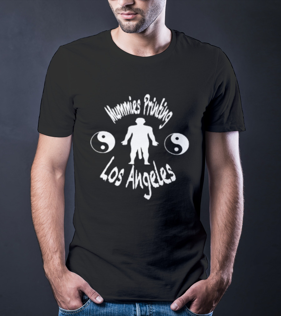 Mummies Printing Yin Yang Los Angeles T-Shirt
