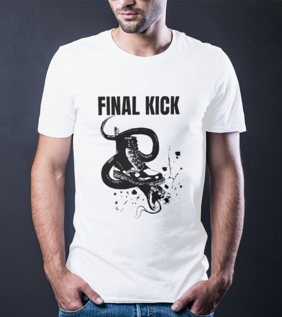 Final Kick Dr Martens Skinhead Punk Snake Boot And Snake T-Shirt