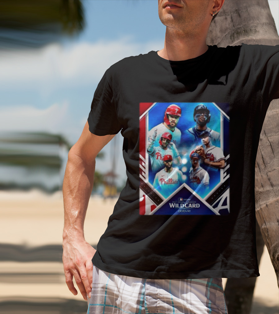 2026 MLB National League Wild Card Philadelphia Phillies Atlanta Braves Matchup T-Shirt
