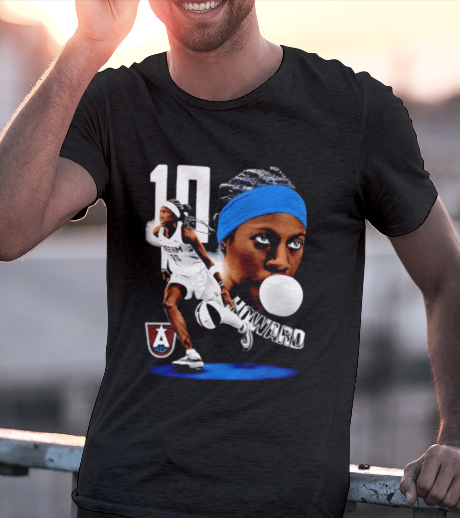 Rhyne Howard 10 Atlanta Dream Dual WNBA Basketball T-Shirt
