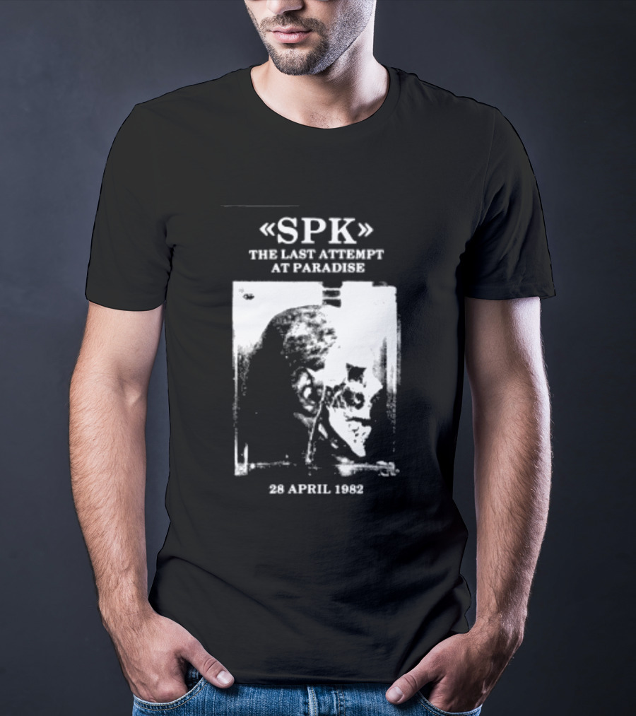 SPK The Last Attempt At Paradise Event 28 April 1982 T-Shirt