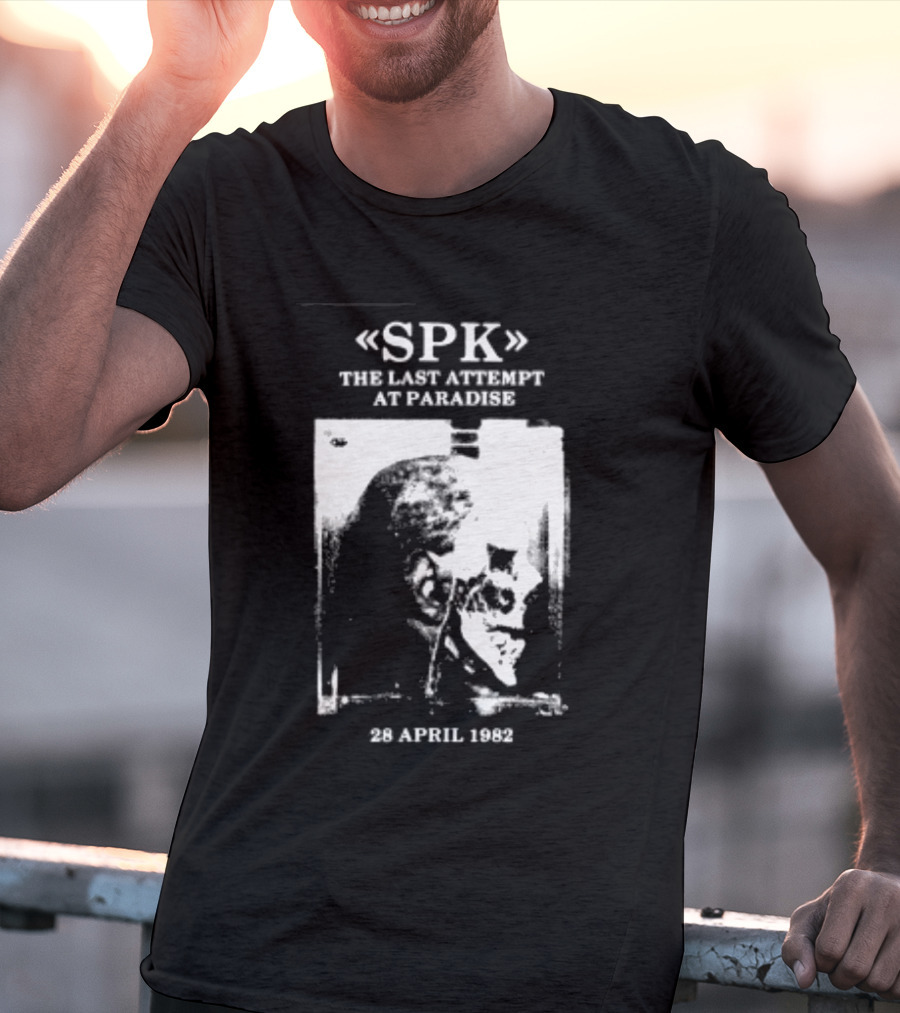 SPK The Last Attempt At Paradise Event 28 April 1982 T-Shirt