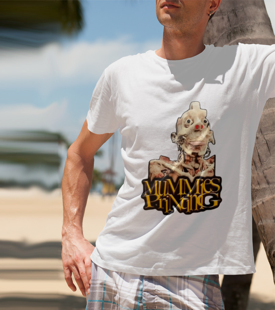 Mummies Printing Mummy Anatomy Skeleton Medical T-Shirt