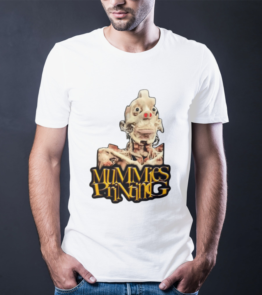 Mummies Printing Mummy Anatomy Skeleton Medical T-Shirt