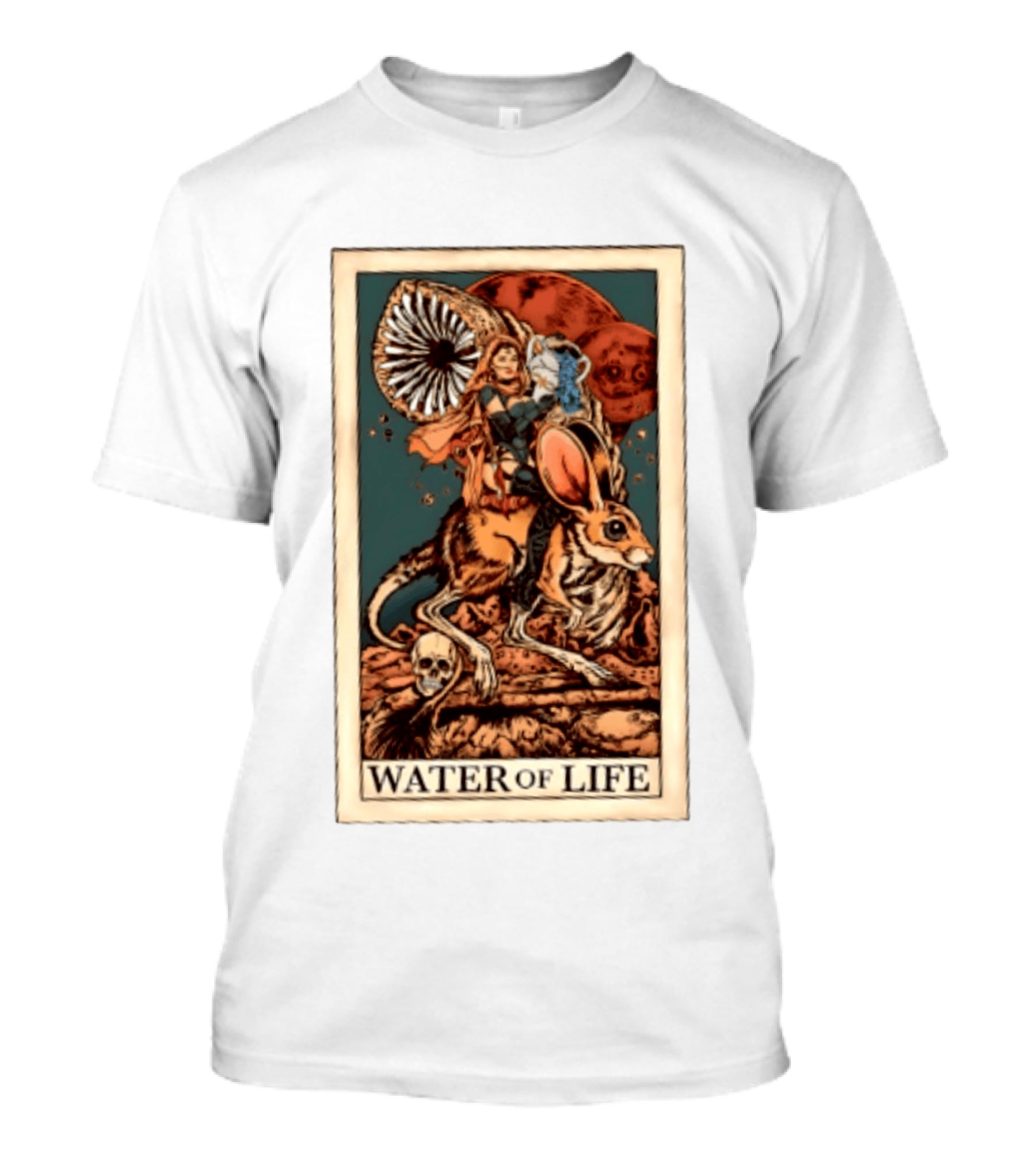 Water Of Life Dune Tarot Card Frank Herbert Art Fremen Ride Sandworm T-Shirt