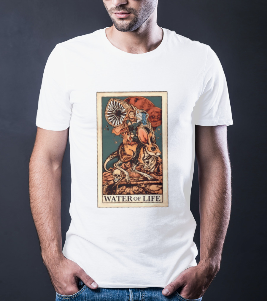 Water Of Life Dune Tarot Card Frank Herbert Art Fremen Ride Sandworm T-Shirt