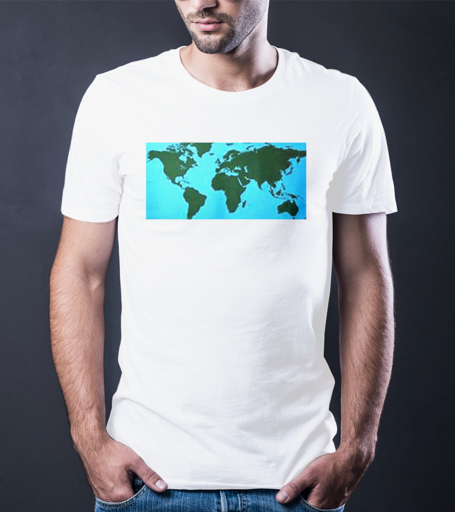 World Map Planet Earth Travel Adventure Journey T-Shirt