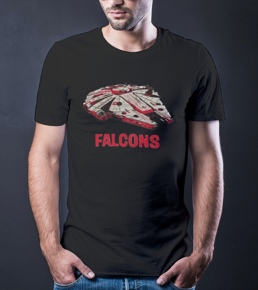 Atlanta Falcons Disney Star Wars Millennium Falcon T-Shirt