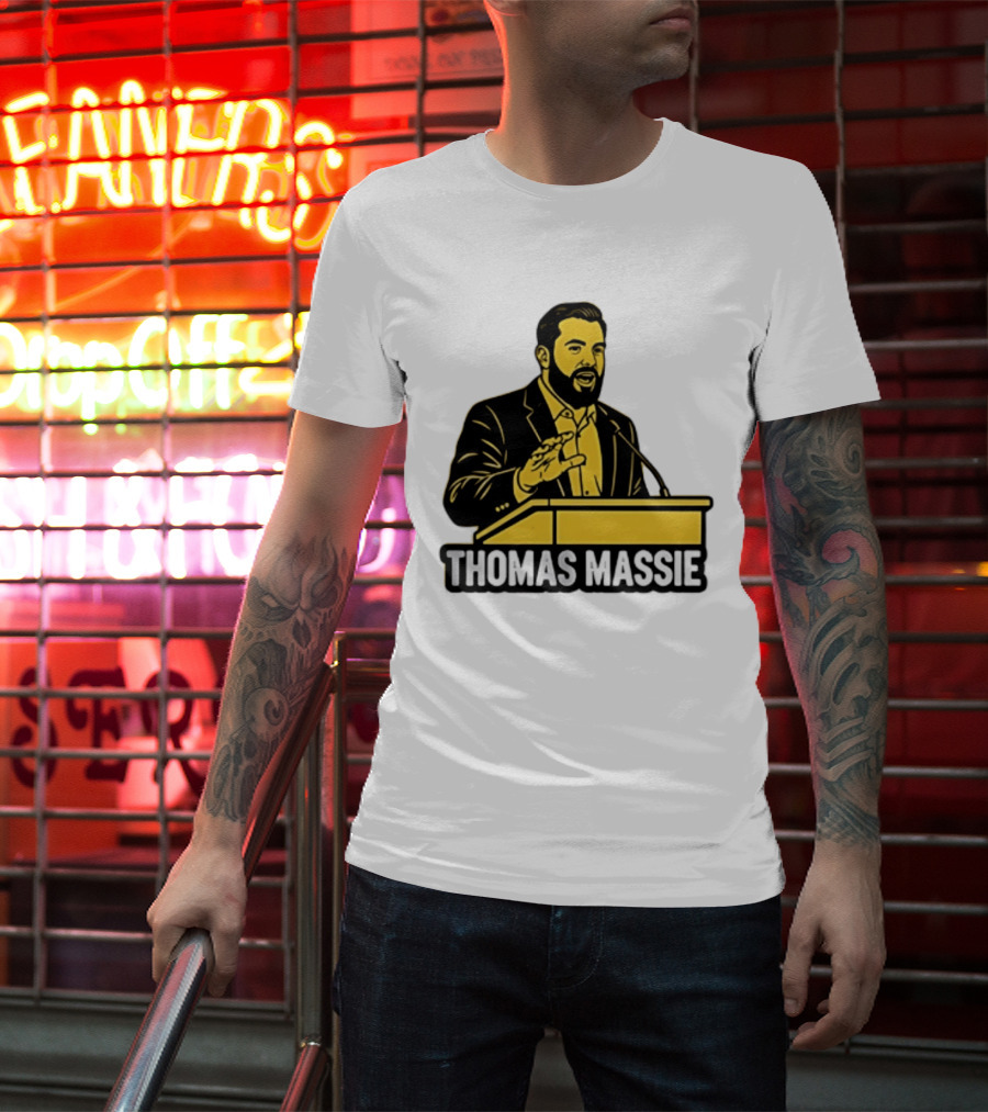 Thomas Massie Speaker Podium T-Shirt