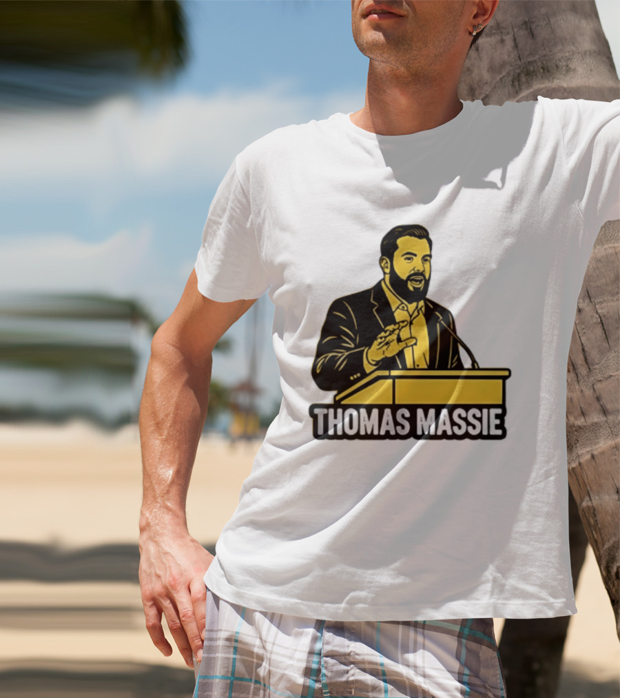 Thomas Massie Speaker Podium T-Shirt