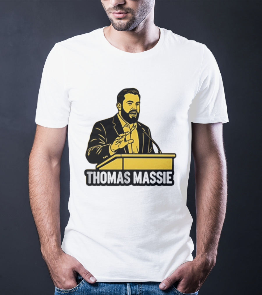 Thomas Massie Speaker Podium T-Shirt