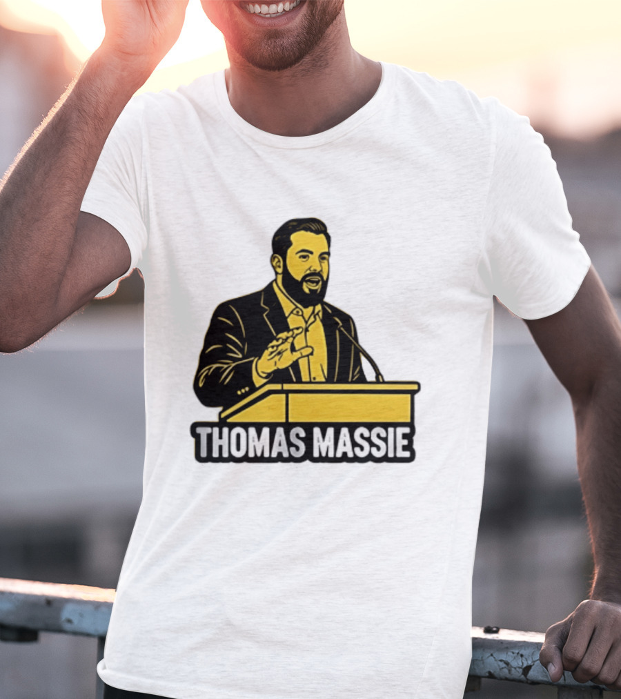 Thomas Massie Speaker Podium T-Shirt