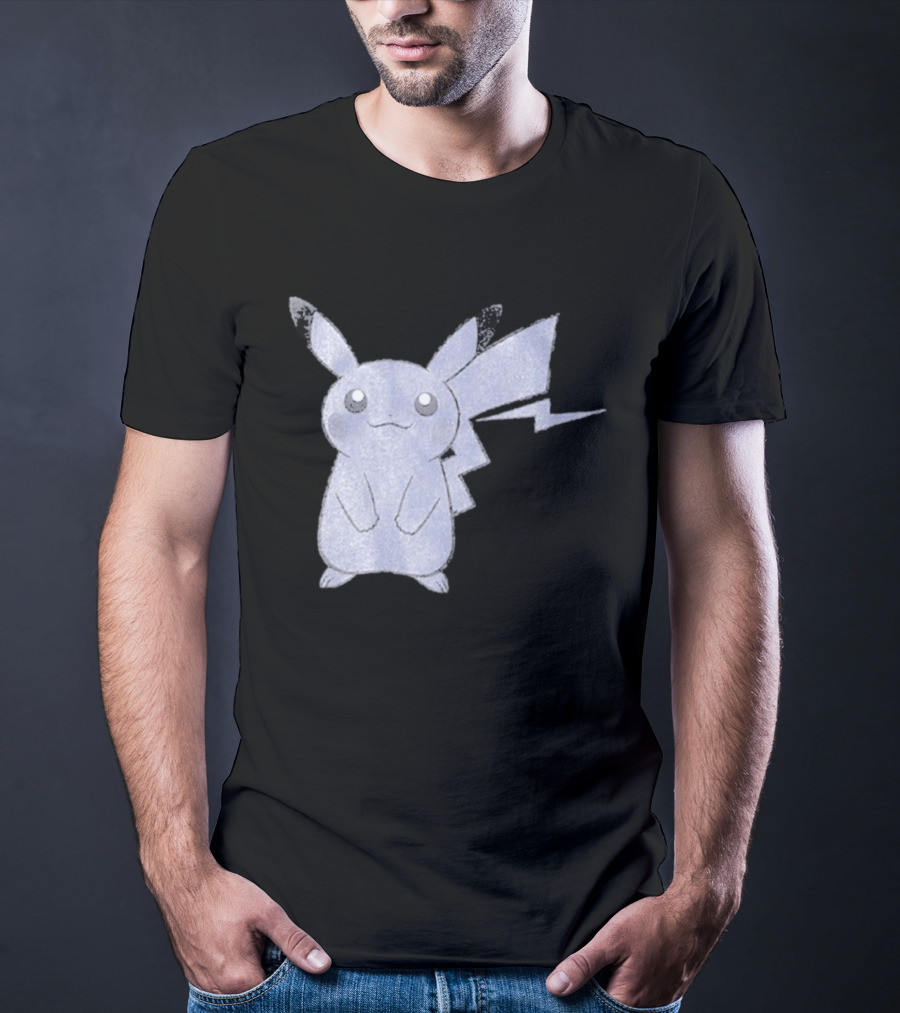 Thunderbolt Project Black Pikachu By Fragment And Pokémon Los Angeles T-Shirt