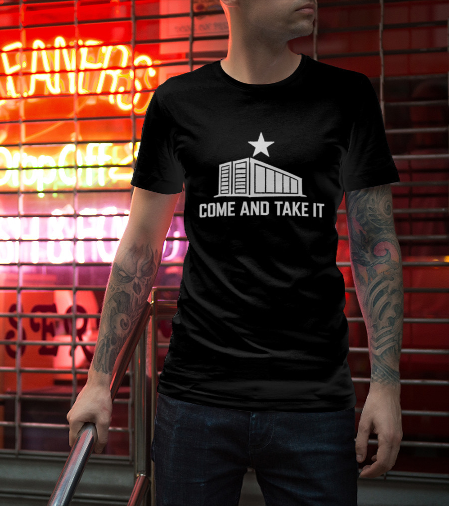 Come And Take It Washington DC Center Star Building T-Shirt