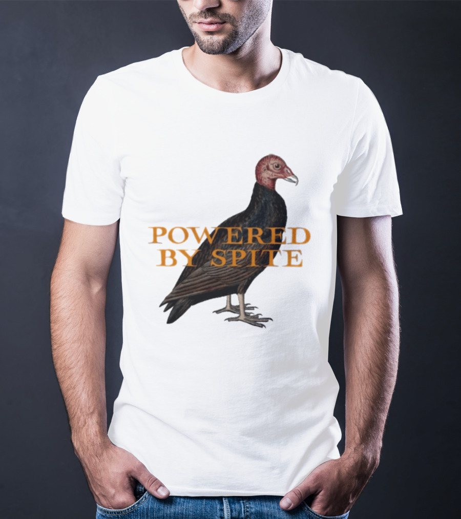 Powered By Spite Turkey Vulture T-Shirt