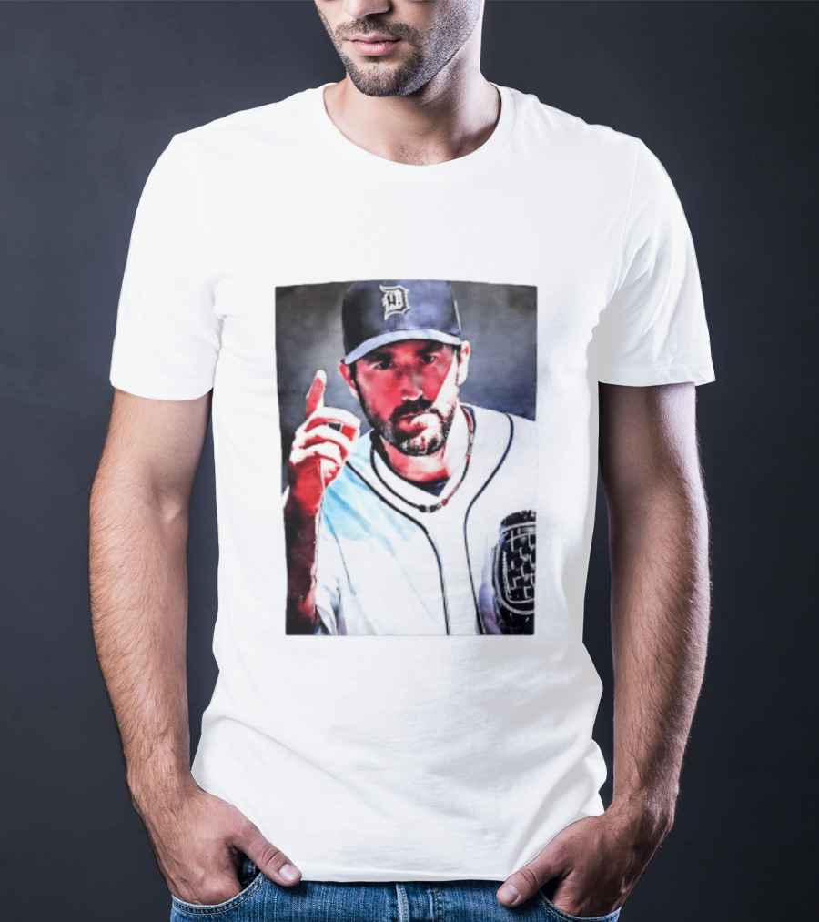 Spencer Torkelson Justin Verlander Detroit Tigers Baseball T-Shirt