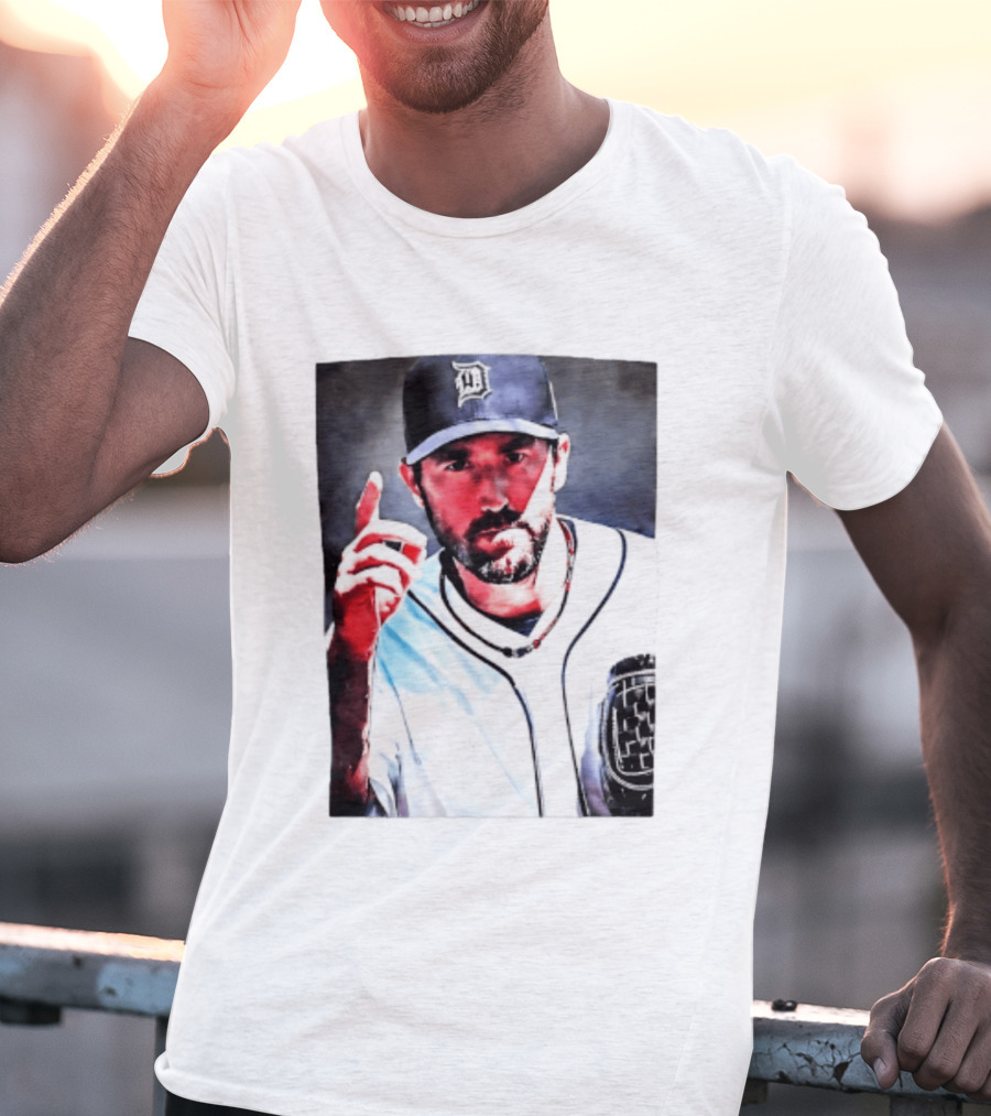 Spencer Torkelson Justin Verlander Detroit Tigers Baseball T-Shirt