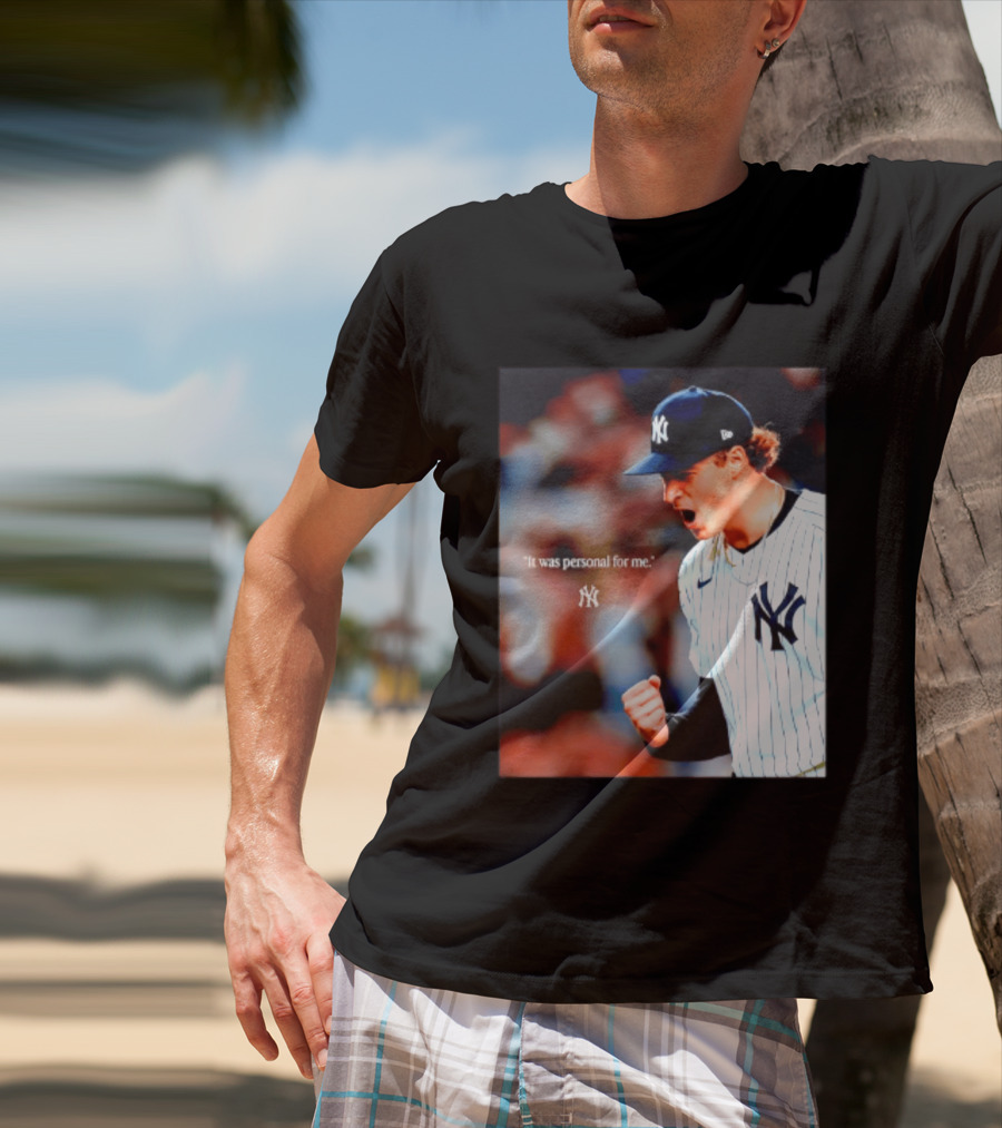 Ben Rice New York Yankees It Was Personal For Me Yankees Baseball T-Shirt