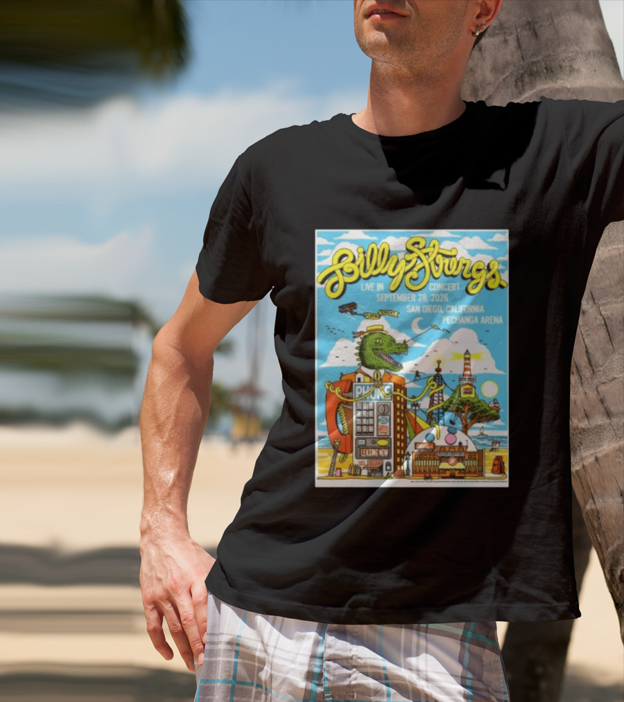 Billy Strings Live In Concert September 28 2026 San Diego Pechanga Arena T-Shirt