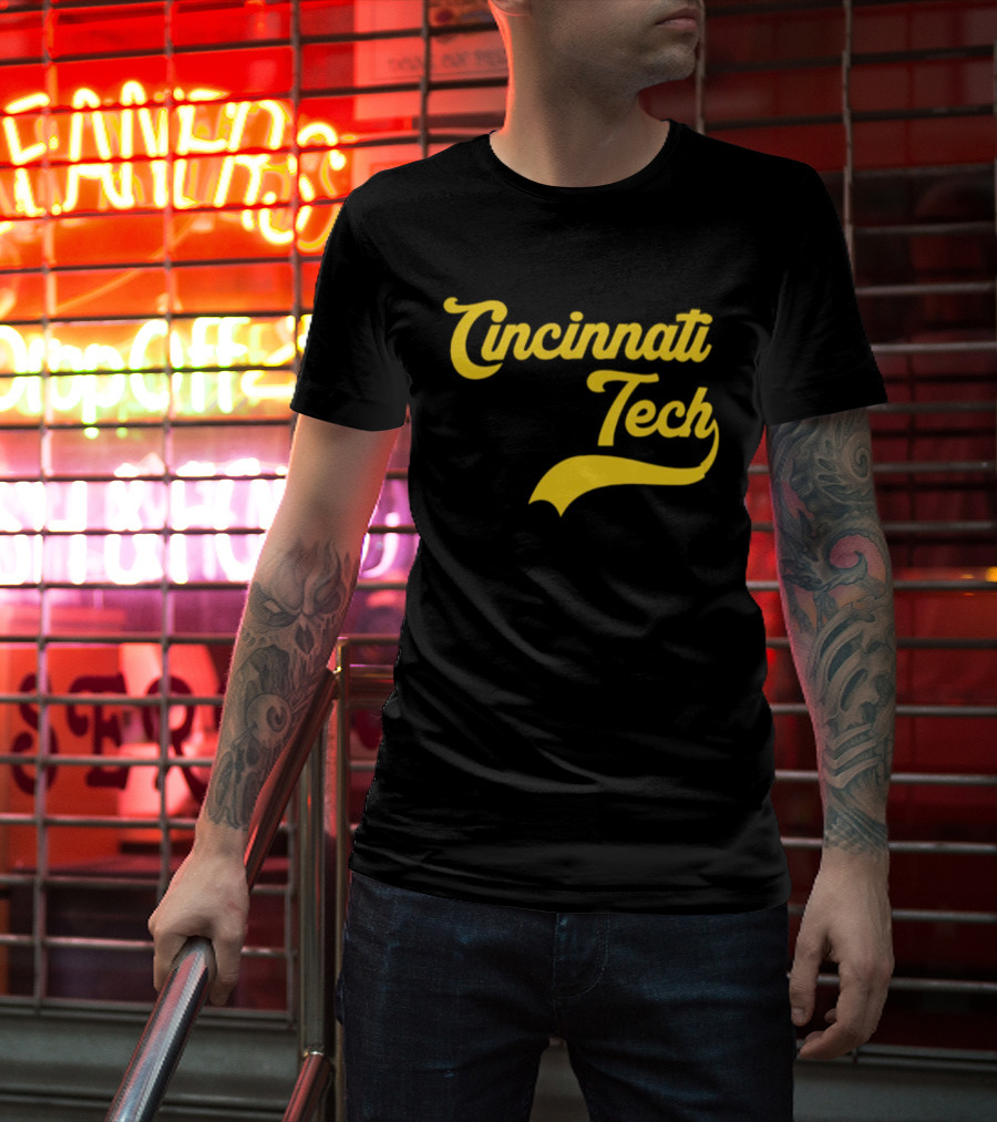Cincinnati Tech University College Athletics Essentials T-Shirt
