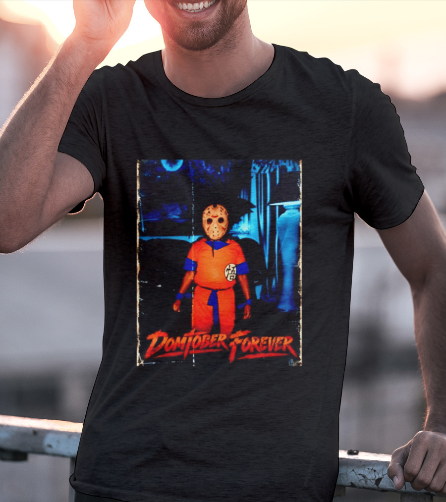 Domtober Forever Jason Voorhees Halloween Fusion T-Shirt