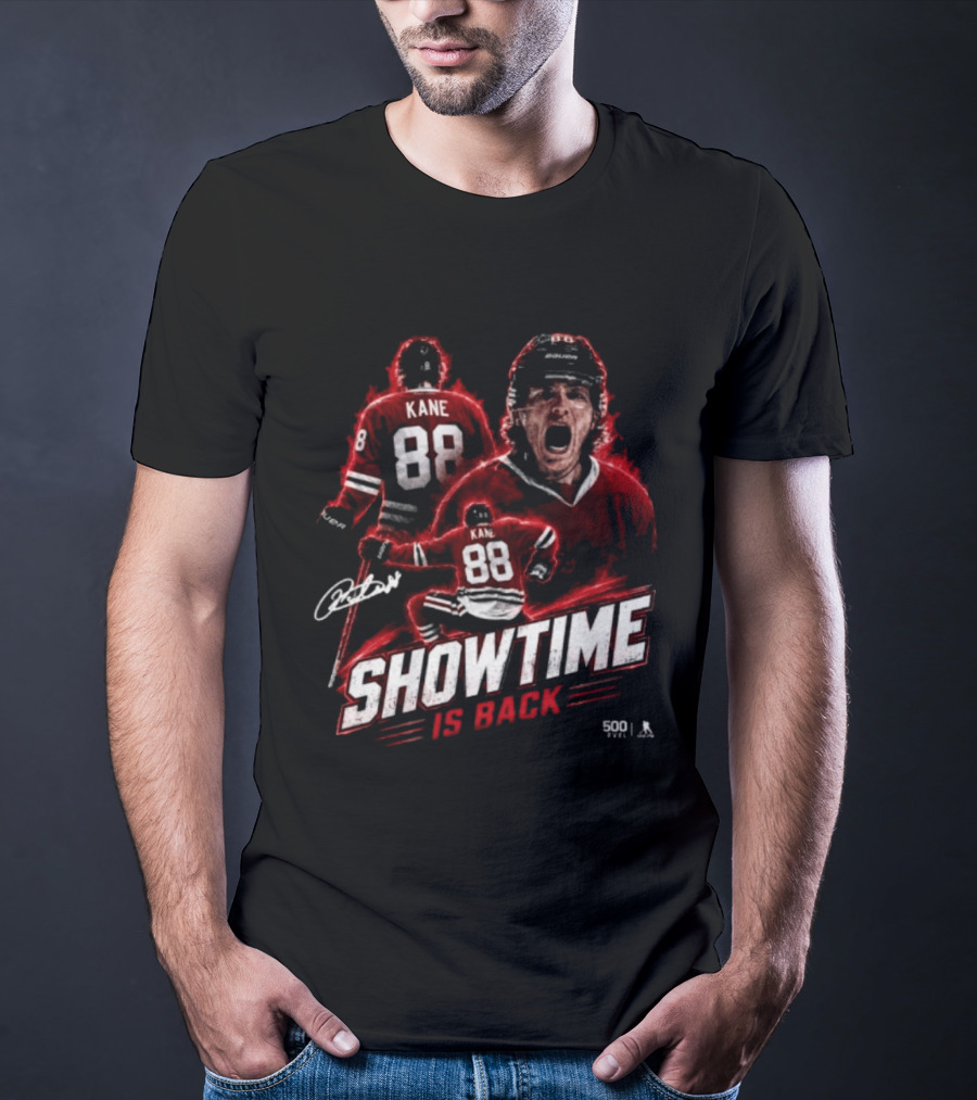 Patrick Kane 88 Showtime Is Back Chicago Trio T-Shirt