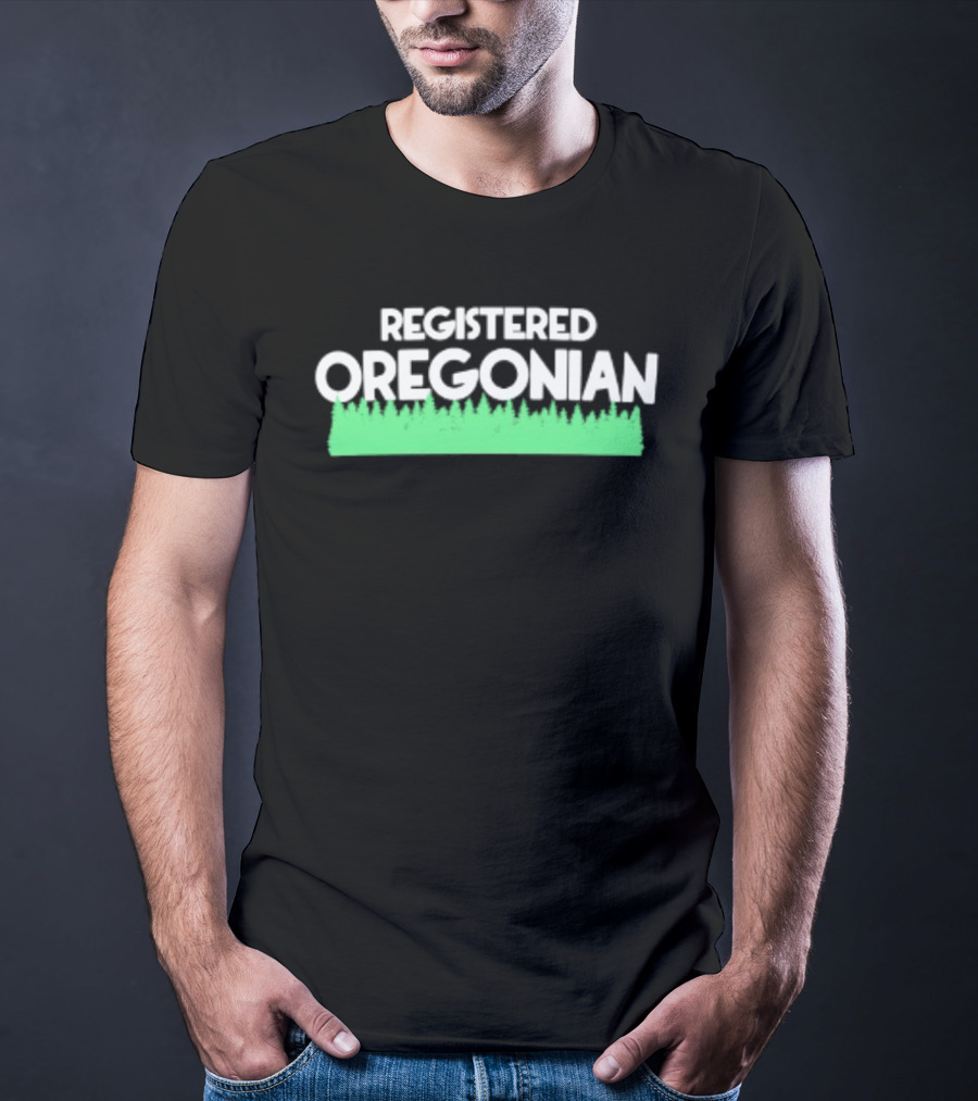 Registered Oregonian Pacific Northwest Oregon T-Shirt