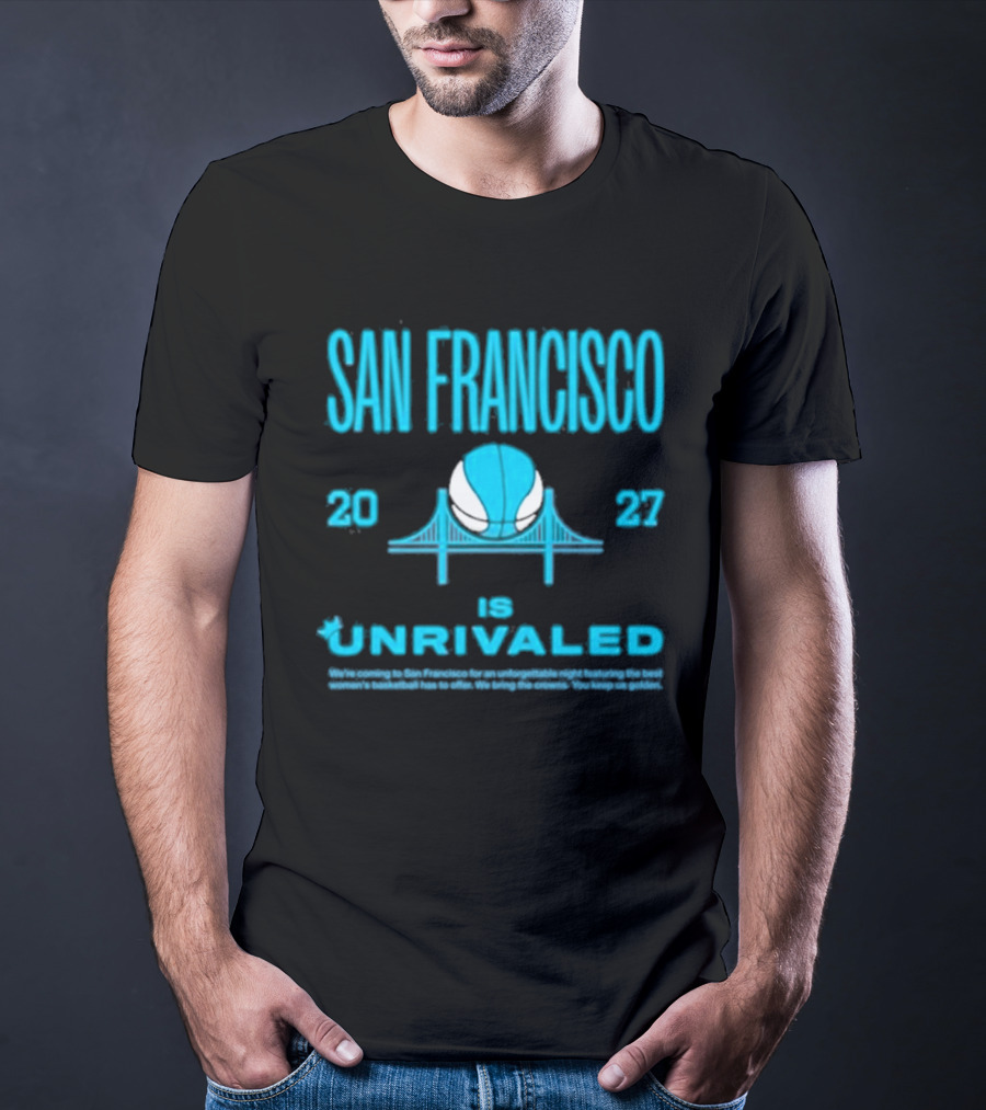 San Francisco 2023 Unrivaled Season 3 Bus Tour T-Shirt