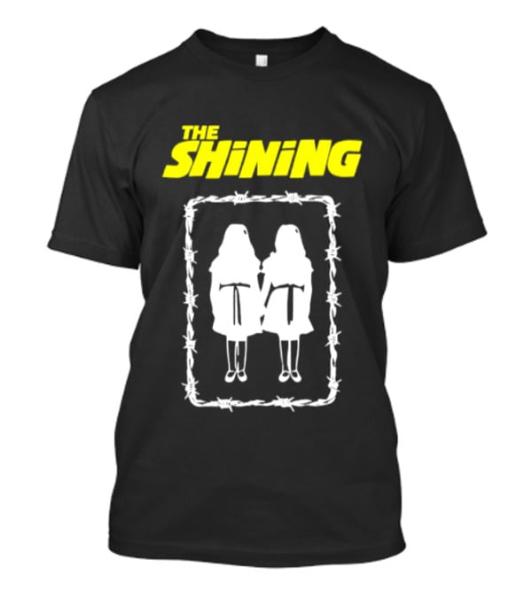 The Shining Grady Twins Barbed Wire Horror Movie Iconic Scene T-Shirt