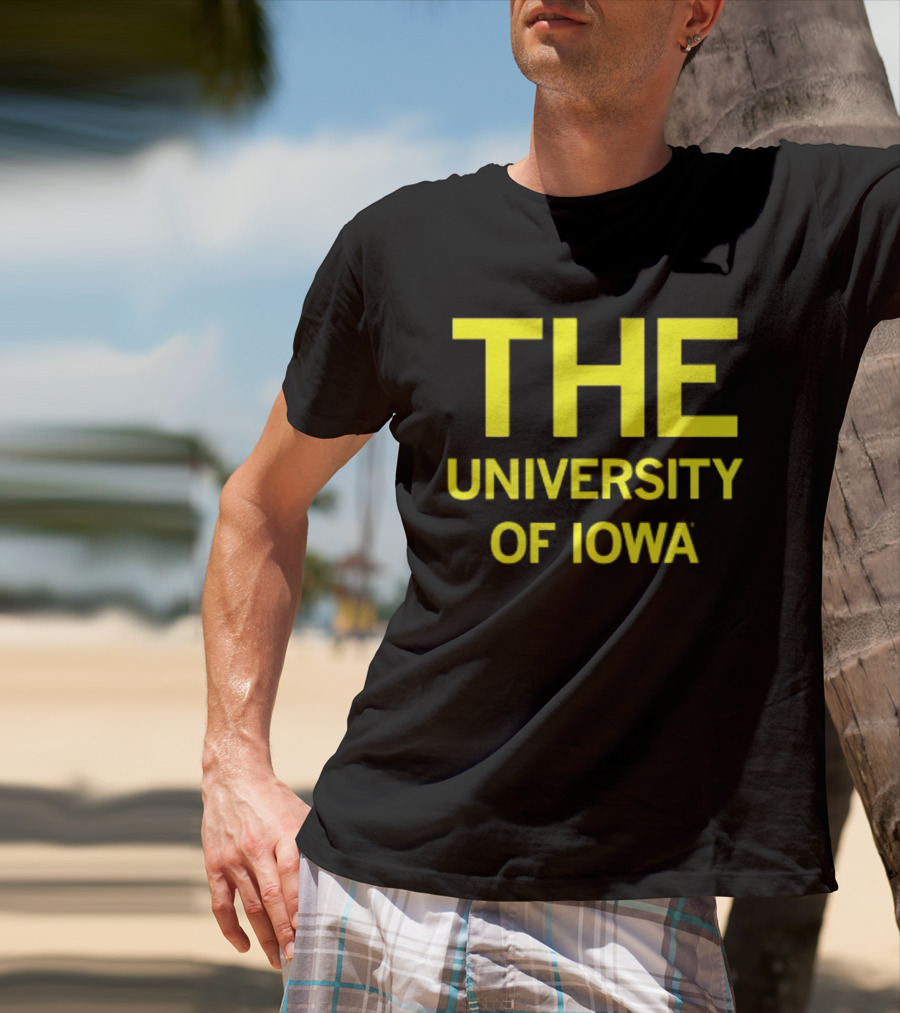 The University Of Iowa Bold Yellow T-Shirt