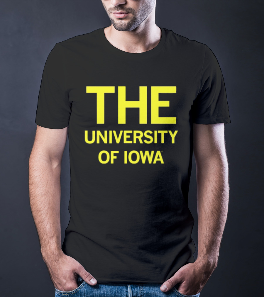 The University Of Iowa Bold Yellow T-Shirt