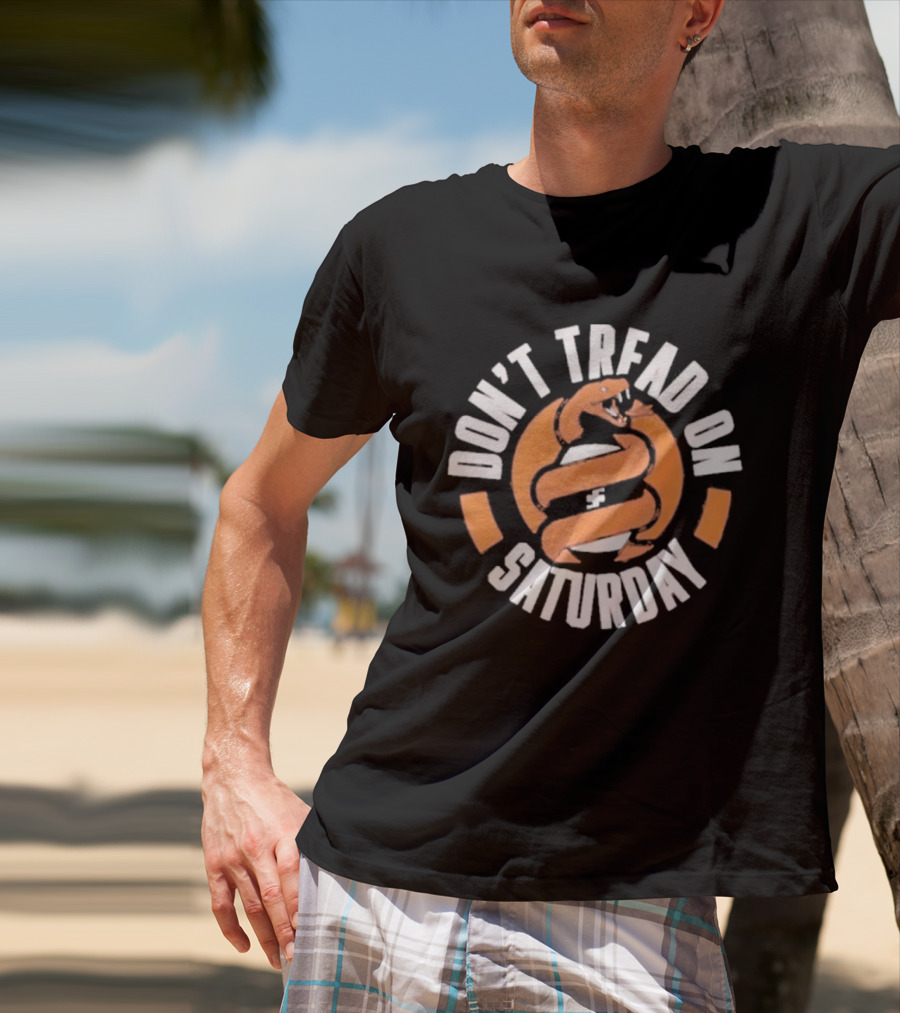 Virginia Tech Hokies Football Don't Tread On Saturday Gametime Spirit T-Shirt