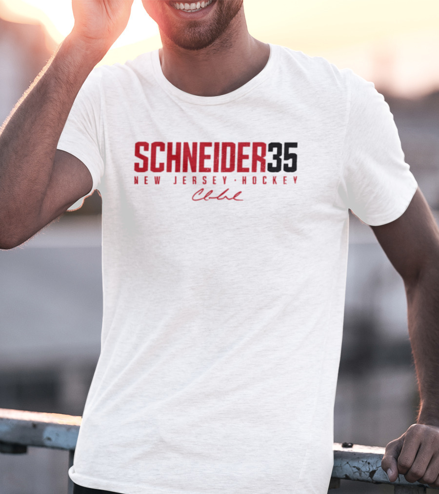 SCHNEIDER 35 New Jersey Hockey Club T-Shirt
