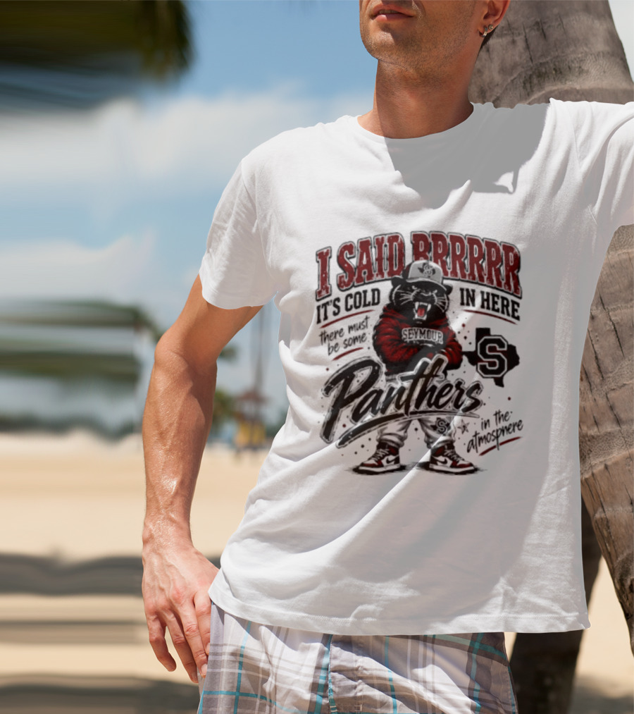 I Said Brrrrr It’s Cold In Here There Must Be Some Panthers In The Atmosphere T-Shirt