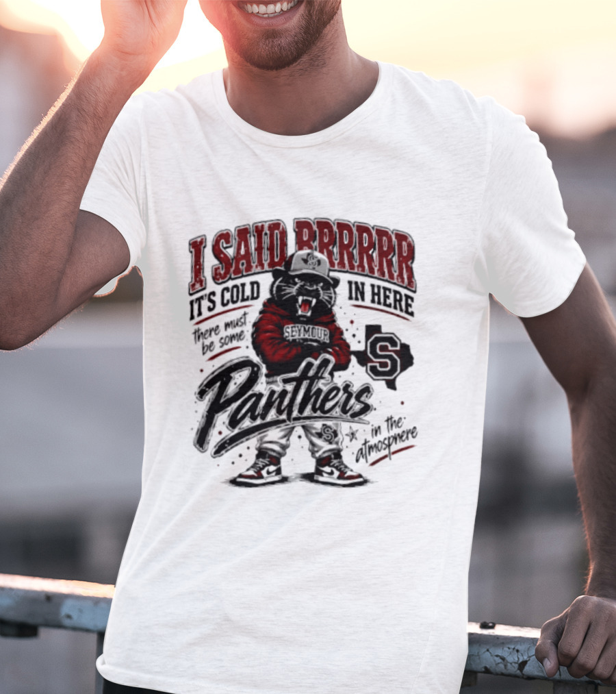 I Said Brrrrr It’s Cold In Here There Must Be Some Panthers In The Atmosphere T-Shirt