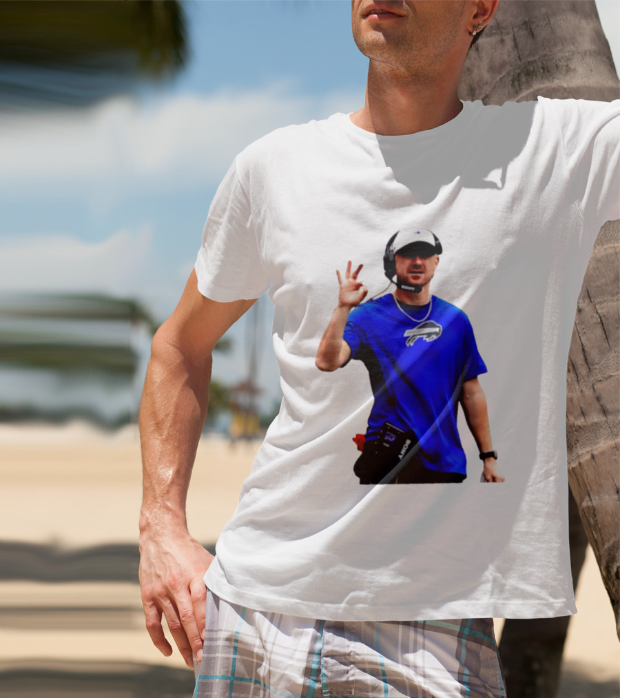 Joe Brady Buffalo Bills Coaching Moments Buffalo T-Shirt